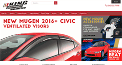 Desktop Screenshot of kingmotorsports.com